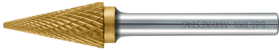 6x50mm SKM, typ ostří   6+TIN, SK technická fréza, průměr upínací stopky 6 mm